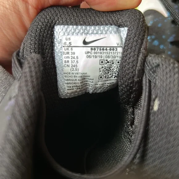 M 6.5 | Nike Zoom Rival S Black Men’s Track shoes, Sprinting Spikes Men’s 6.5 - Picture 7 of 15